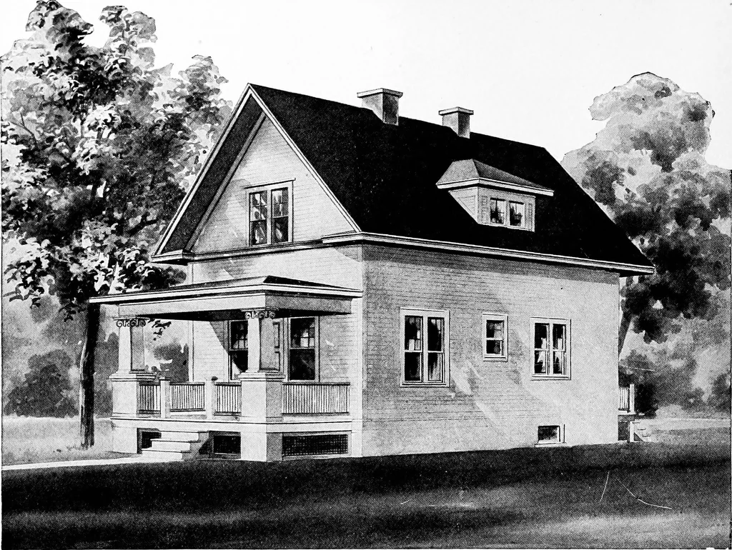 An illustration from Radford's artistic homes; 250 designs ..., 1908, leaf 29