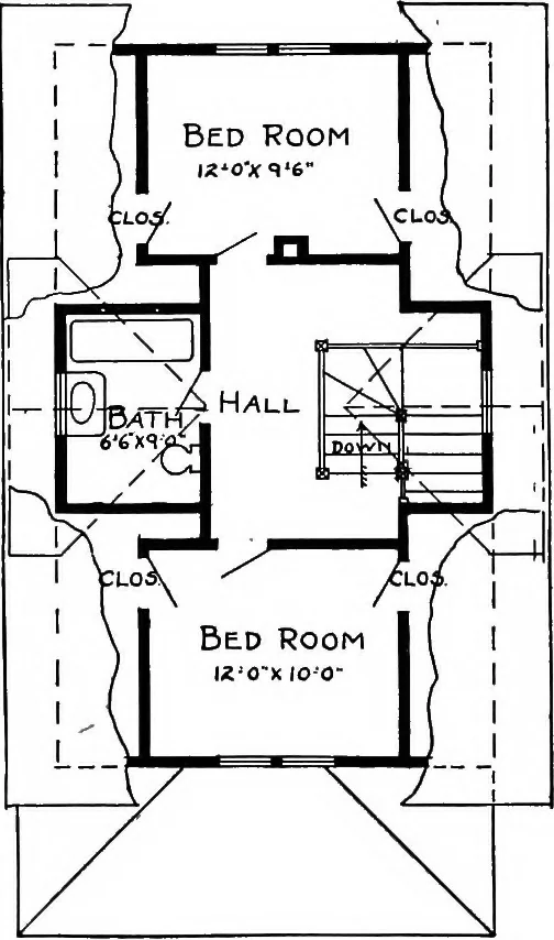 An illustration from Radford's artistic homes; 250 designs ..., 1908, leaf 30