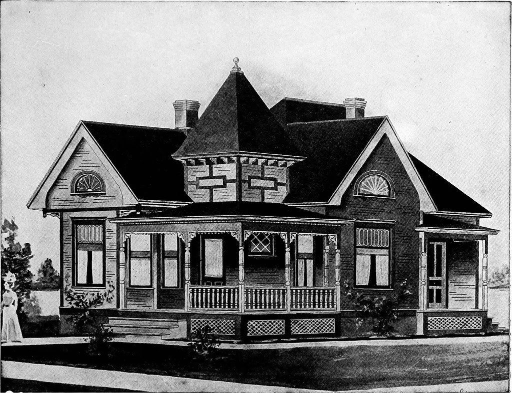 An illustration from Radford's artistic homes; 250 designs ..., 1908, leaf 34