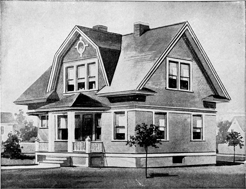 An illustration from Radford's artistic homes; 250 designs ..., 1908, leaf 35