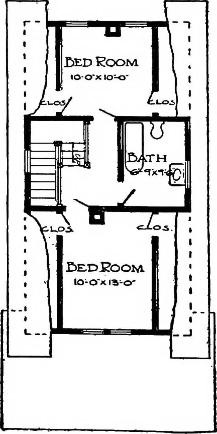 An illustration from Radford's artistic homes; 250 designs ..., 1908, leaf 39