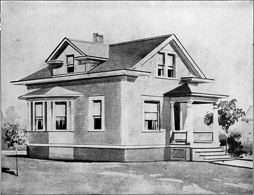An illustration from Radford's artistic homes; 250 designs ..., 1908, leaf 40