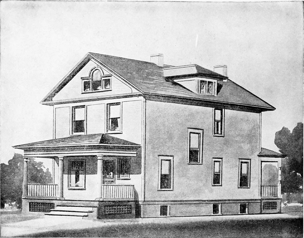 An illustration from Radford's artistic homes; 250 designs ..., 1908, leaf 41