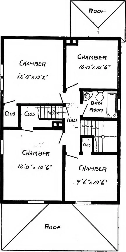 An illustration from Radford's artistic homes; 250 designs ..., 1908, leaf 41