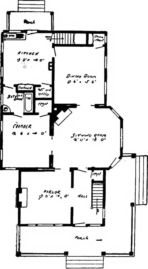 An illustration from Radford's artistic homes; 250 designs ..., 1908, leaf 42