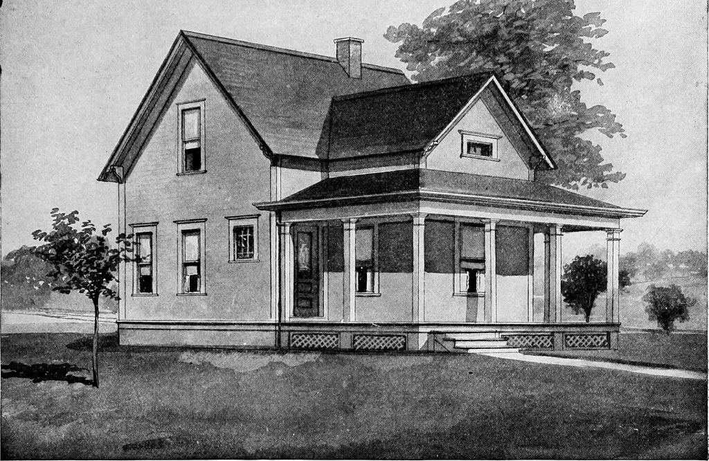 An illustration from Radford's artistic homes; 250 designs ..., 1908, leaf 44