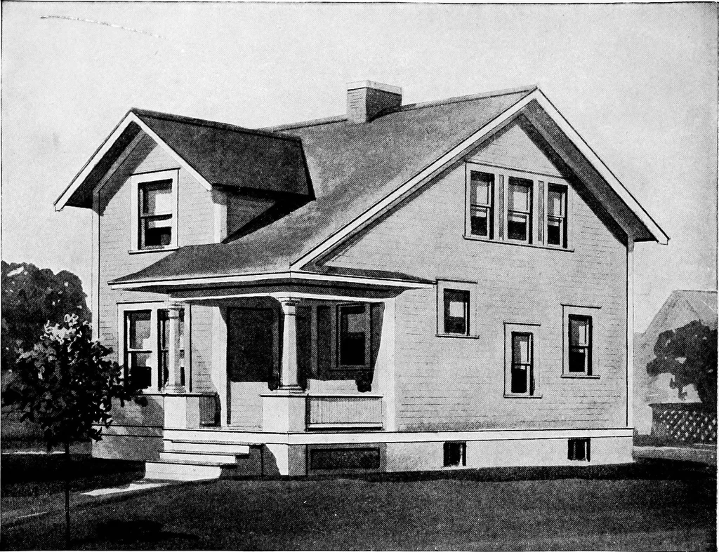 An illustration from Radford's artistic homes; 250 designs ..., 1908, leaf 49