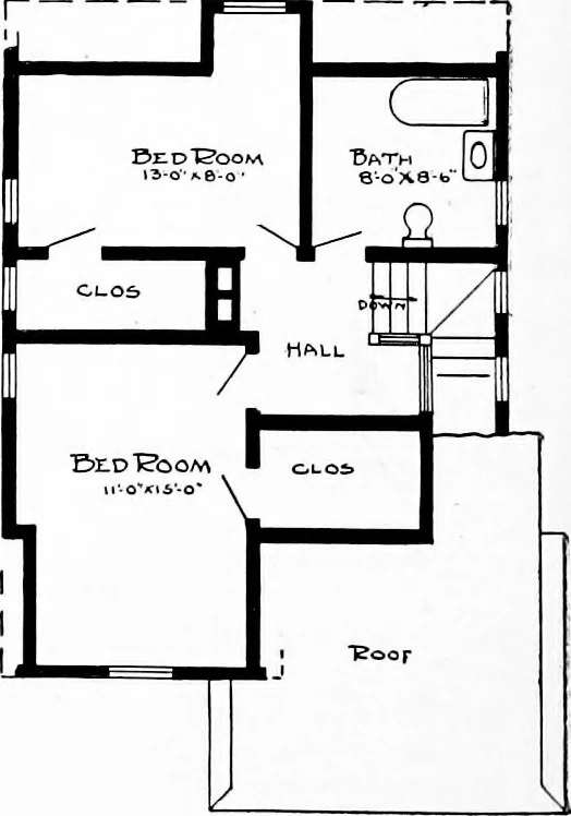 An illustration from Radford's artistic homes; 250 designs ..., 1908, leaf 49