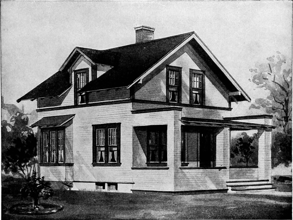 An illustration from Radford's artistic homes; 250 designs ..., 1908, leaf 50