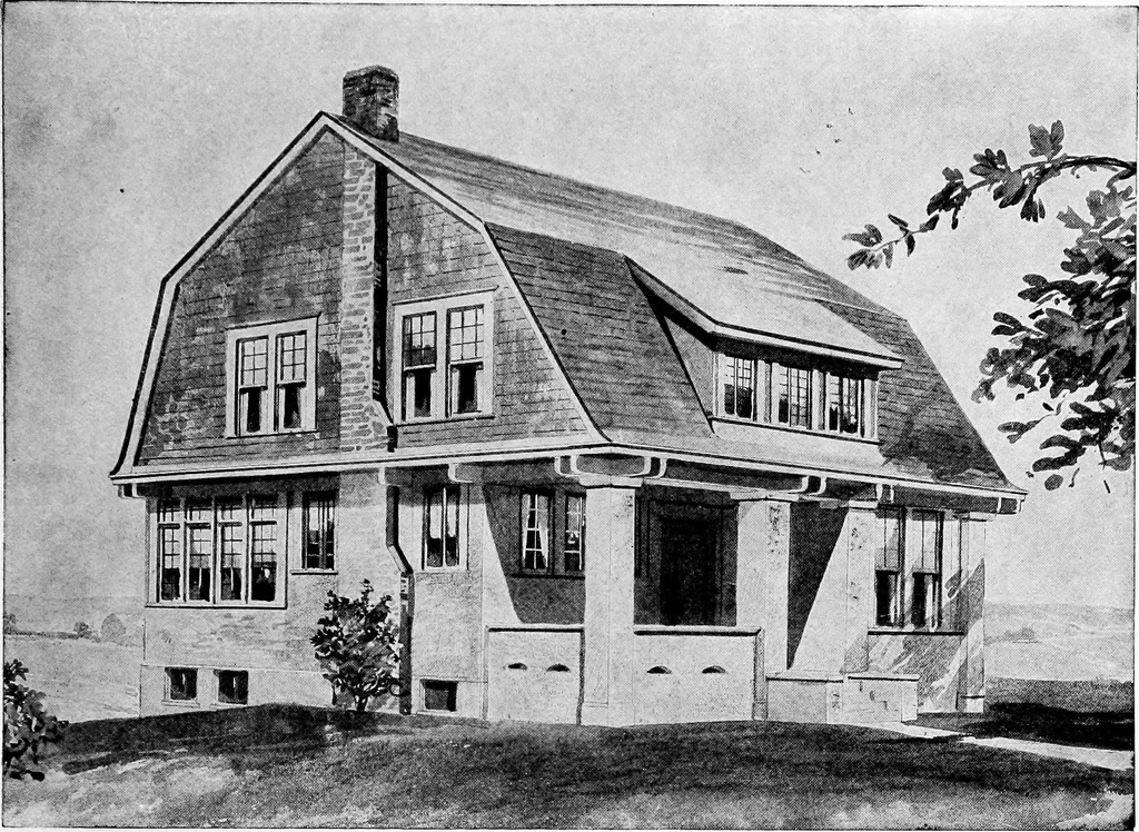 An illustration from Radford's artistic homes; 250 designs ..., 1908, leaf 52