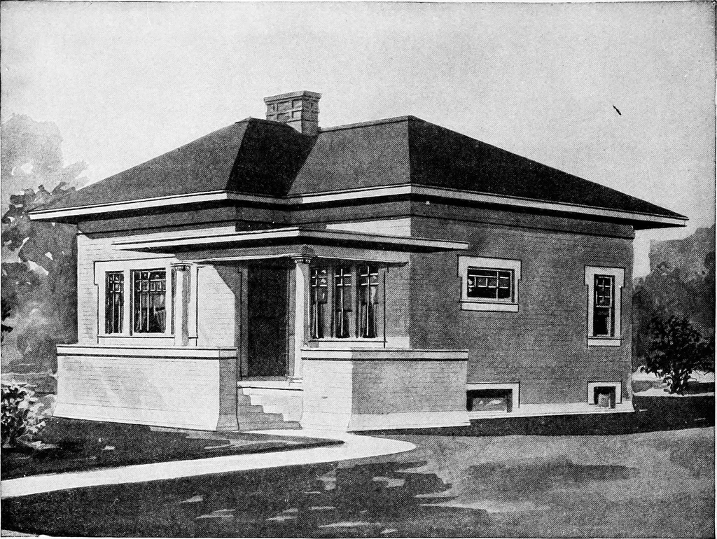 An illustration from Radford's artistic homes; 250 designs ..., 1908, leaf 57