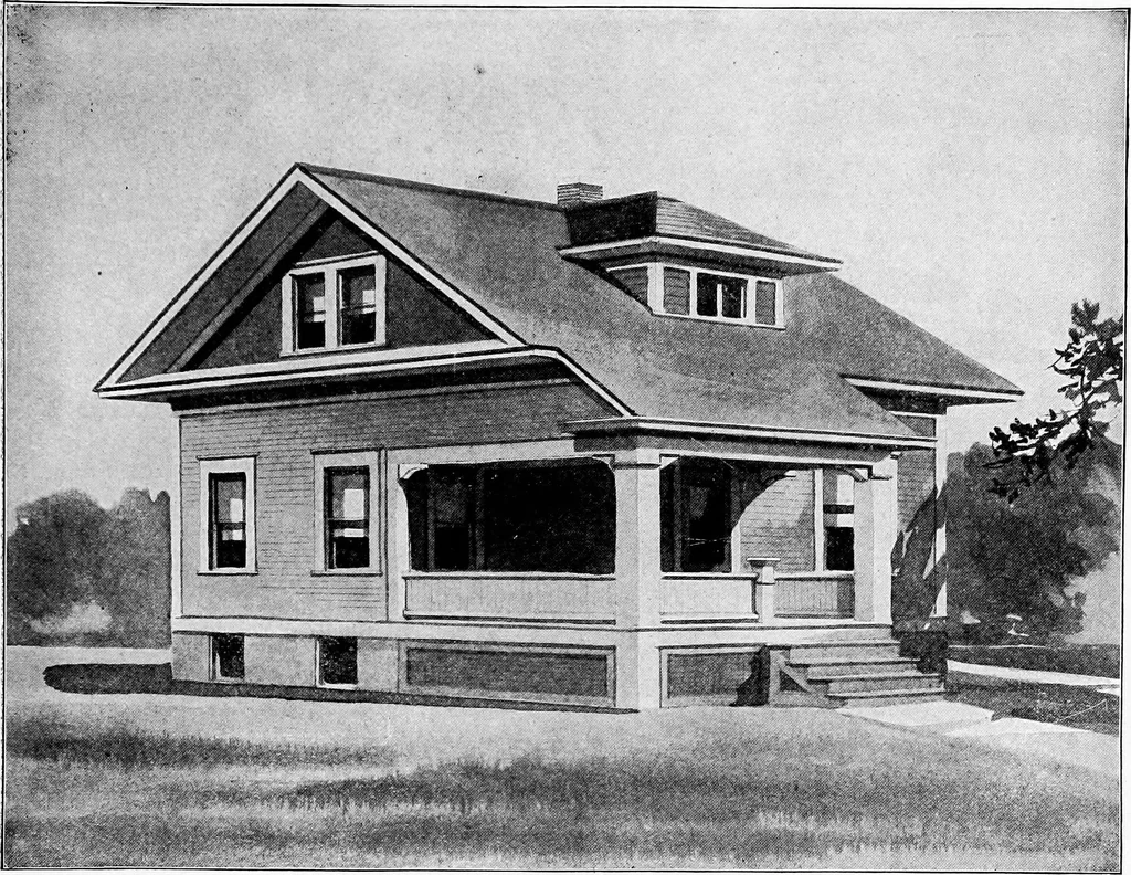 An illustration from Radford's artistic homes; 250 designs ..., 1908, leaf 58