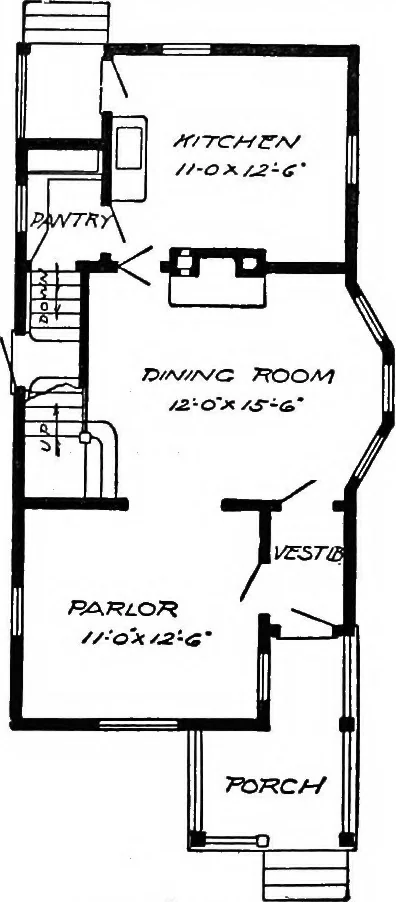 An illustration from Radford's artistic homes; 250 designs ..., 1908, leaf 59