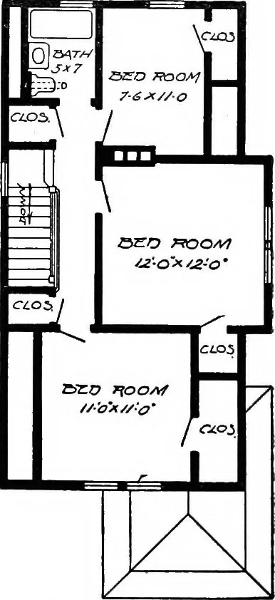 An illustration from Radford's artistic homes; 250 designs ..., 1908, leaf 59