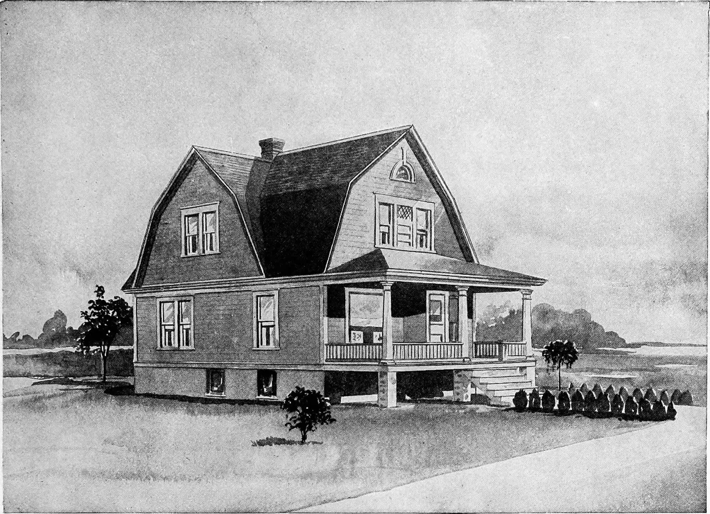 An illustration from Radford's artistic homes; 250 designs ..., 1908, leaf 62