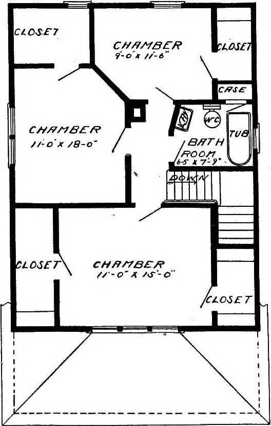 An illustration from Radford's artistic homes; 250 designs ..., 1908, leaf 62