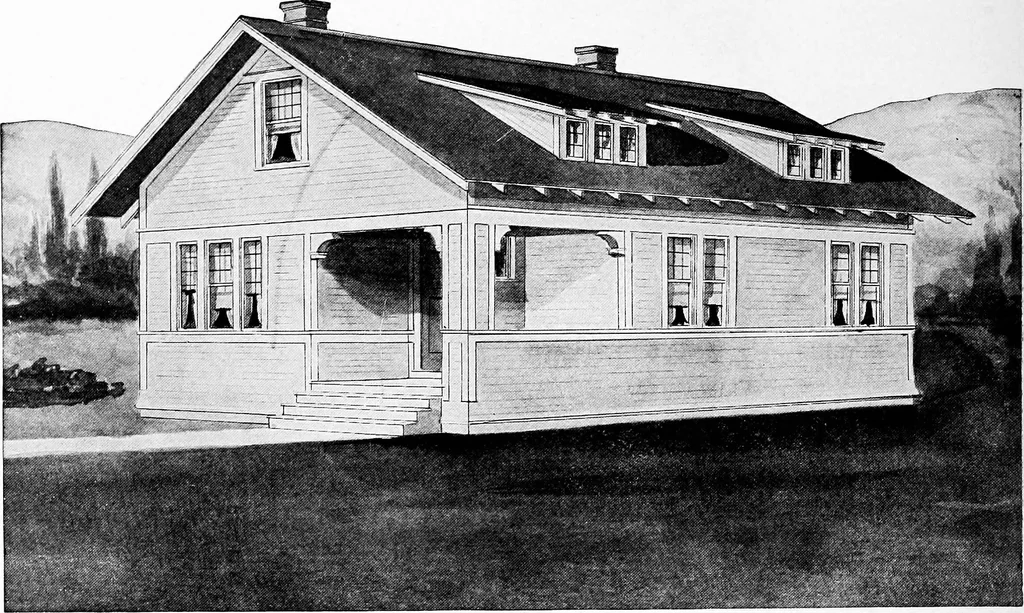 An illustration from Radford's artistic homes; 250 designs ..., 1908, leaf 65