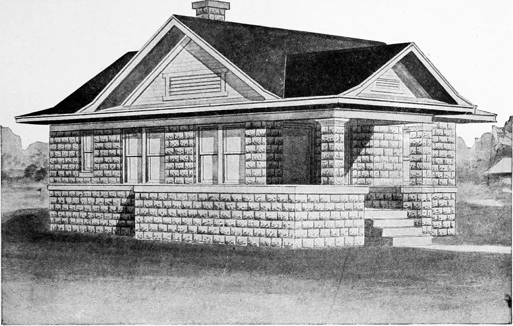 An illustration from Radford's artistic homes; 250 designs ..., 1908, leaf 66