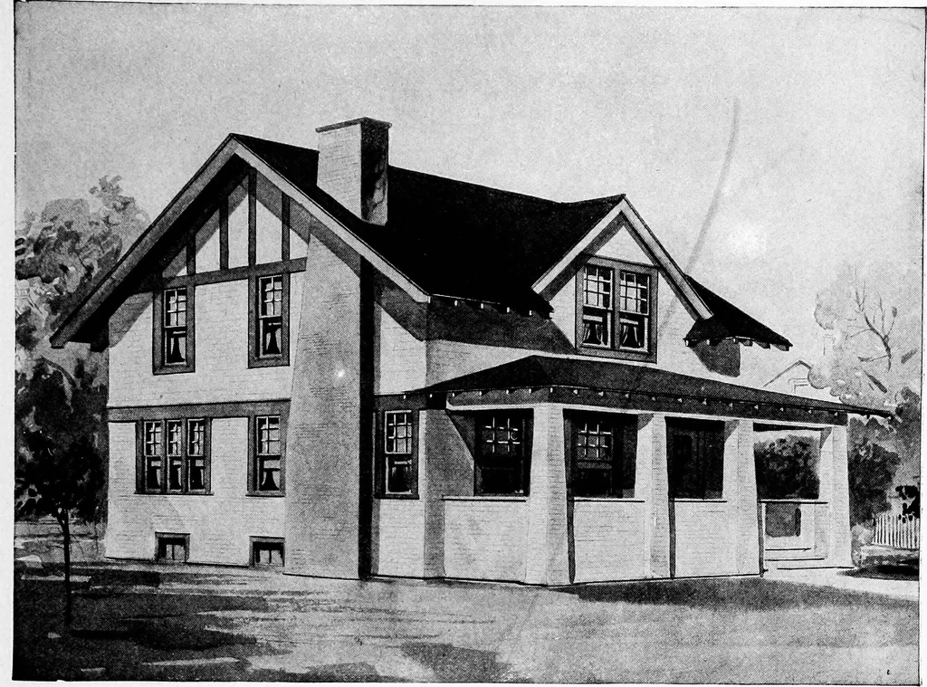 An illustration from Radford's artistic homes; 250 designs ..., 1908, leaf 76