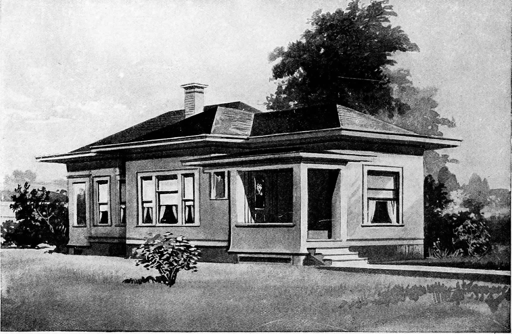 An illustration from Radford's artistic homes; 250 designs ..., 1908, leaf 77