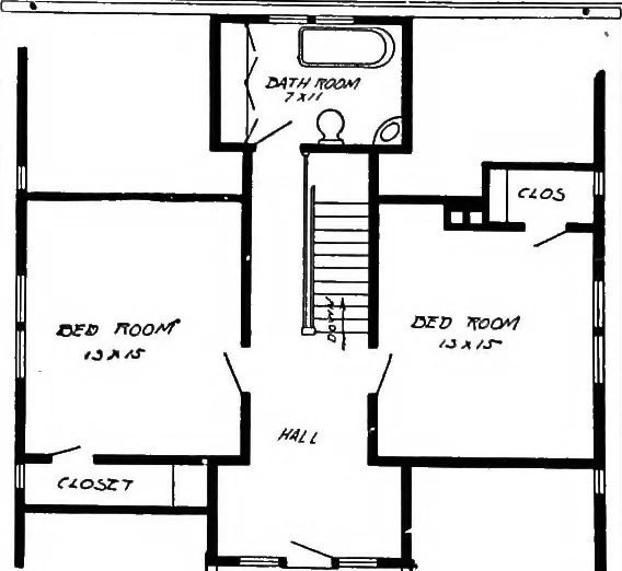 An illustration from Radford's artistic homes; 250 designs ..., 1908, leaf 80
