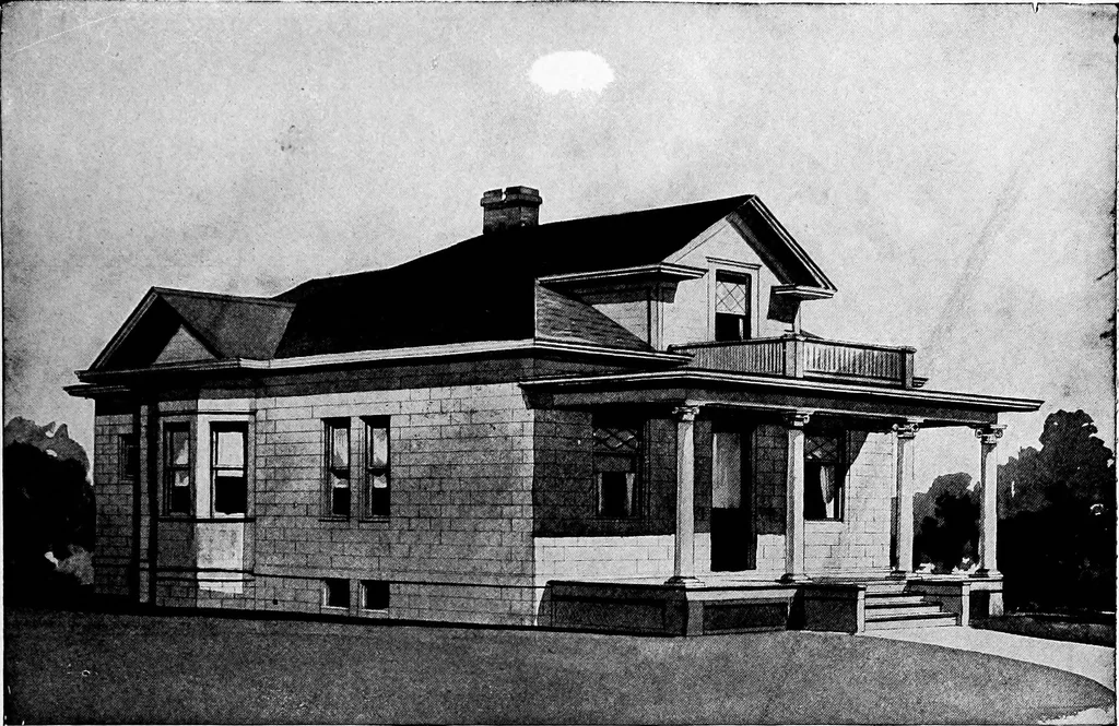 An illustration from Radford's artistic homes; 250 designs ..., 1908, leaf 82