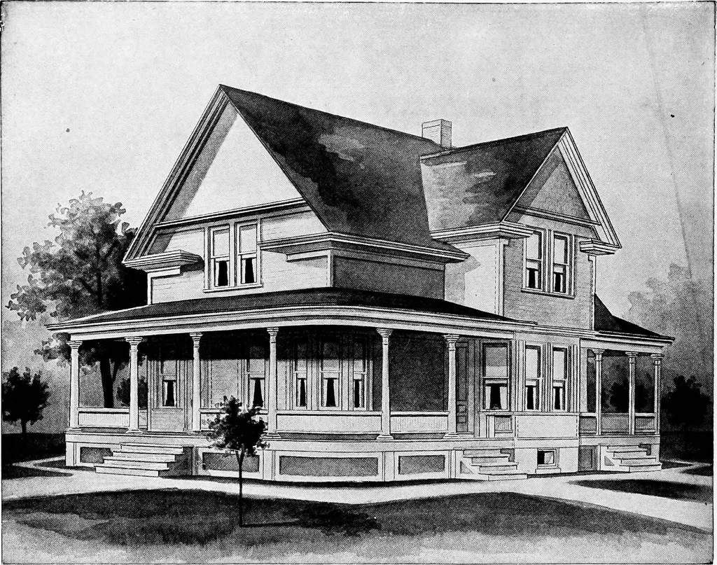 An illustration from Radford's artistic homes; 250 designs ..., 1908, leaf 85