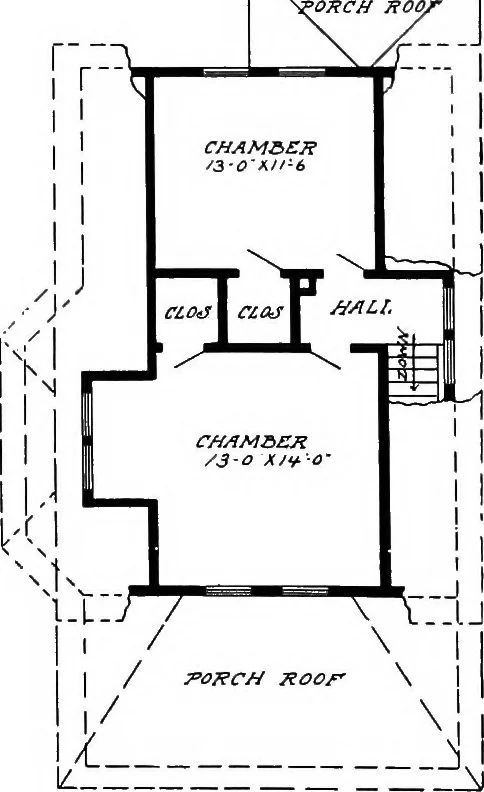 An illustration from Radford's artistic homes; 250 designs ..., 1908, leaf 86