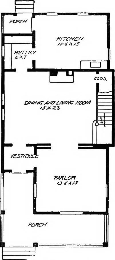 An illustration from Radford's artistic homes; 250 designs ..., 1908, leaf 87