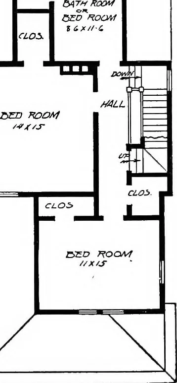 An illustration from Radford's artistic homes; 250 designs ..., 1908, leaf 87