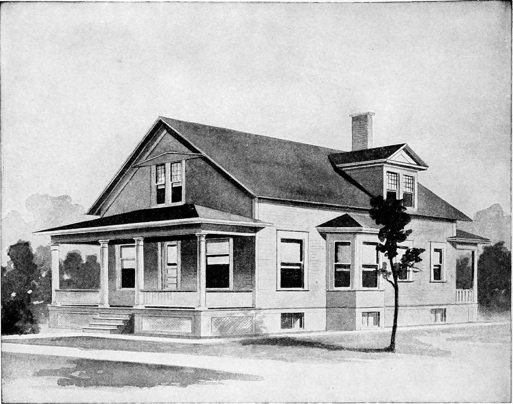 An illustration from Radford's artistic homes; 250 designs ..., 1908, leaf 95