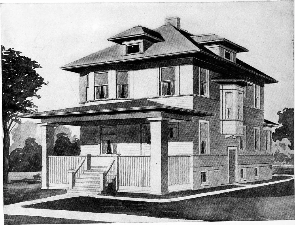 An illustration from Radford's artistic homes; 250 designs ..., 1908, leaf 99