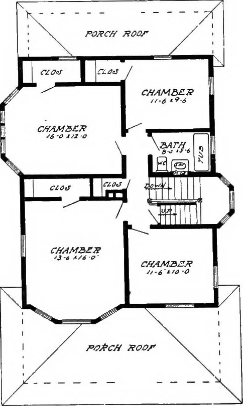 An illustration from Radford's artistic homes; 250 designs ..., 1908, leaf 99