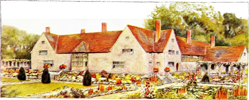 An illustration from Houses and gardens, 1906, leaf 208