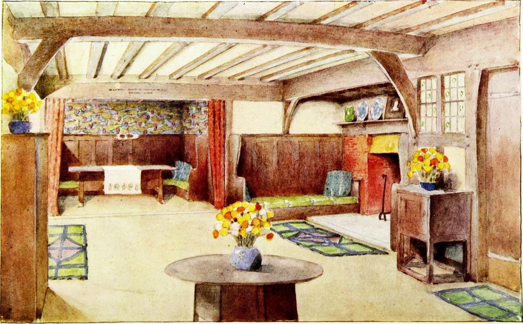 An illustration from Houses and gardens, 1906, leaf 227