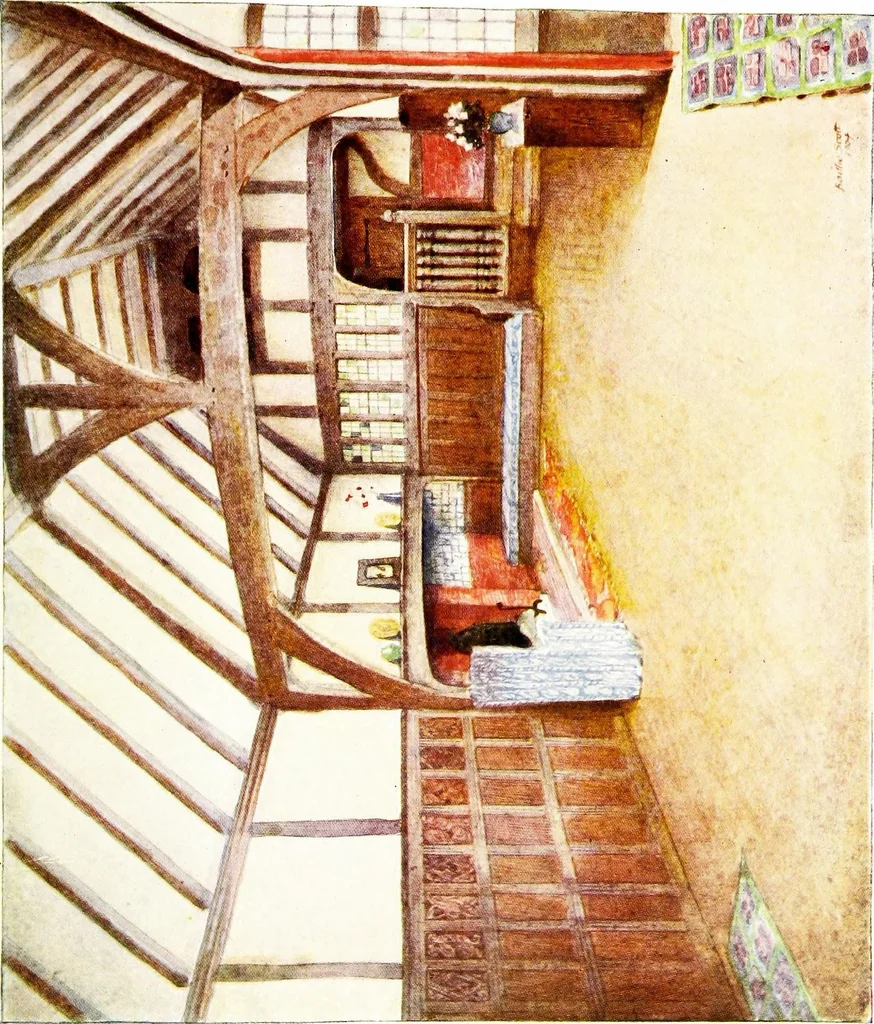 An illustration from Houses and gardens, 1906, leaf 268