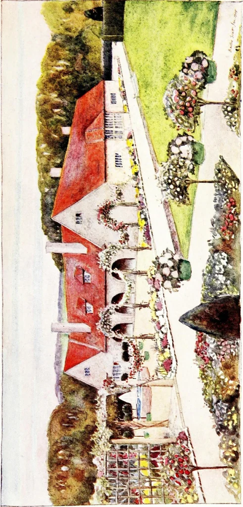 An illustration from Houses and gardens, 1906, leaf 274