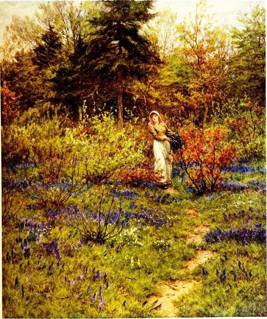 An illustration from The cottage homes of England, 1909, leaf 264