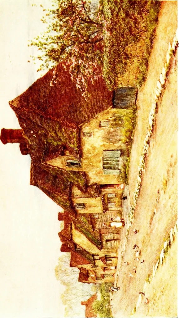 An illustration from The cottage homes of England, 1909, leaf 270