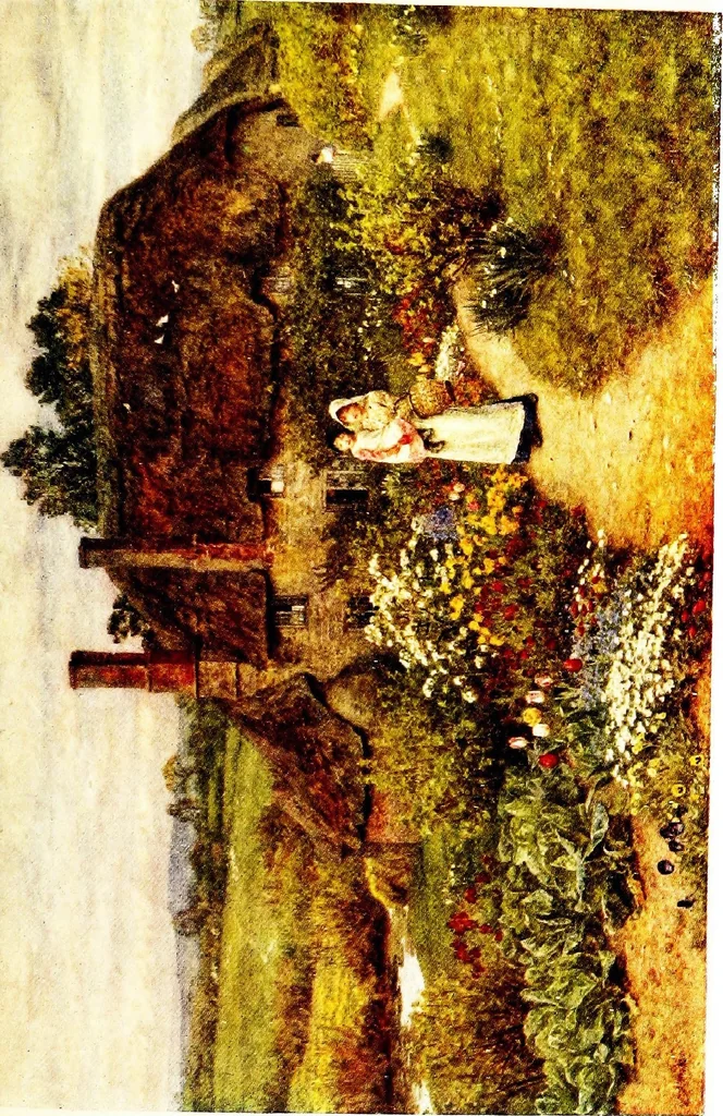 An illustration from The cottage homes of England, 1909, leaf 376