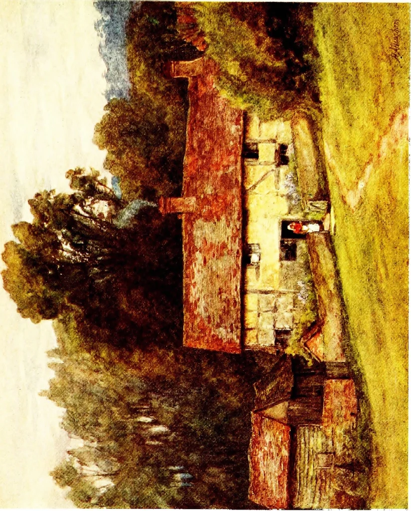 An illustration from The cottage homes of England, 1909, leaf 40