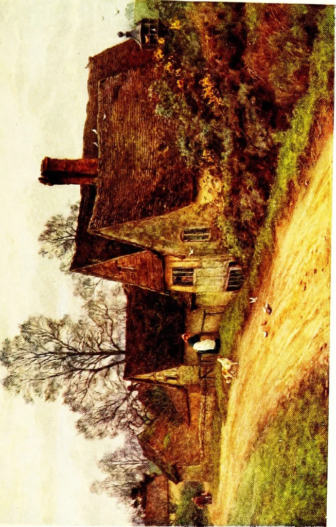 An illustration from The cottage homes of England, 1909, leaf 400