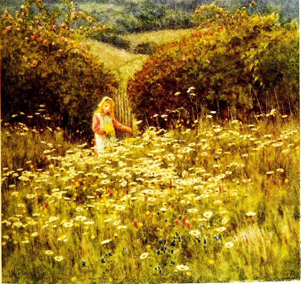 An illustration from The cottage homes of England, 1909, leaf 492