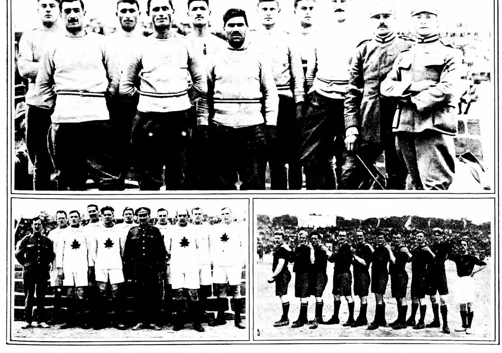 An illustration from The inter-allied games, Paris, 22nd June to 6th July, 1919;, 1919, leaf 508
