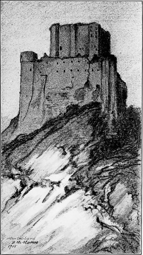 An illustration from Castles and chateaux of old Touraine and the Loire country, 1906, leaf 128