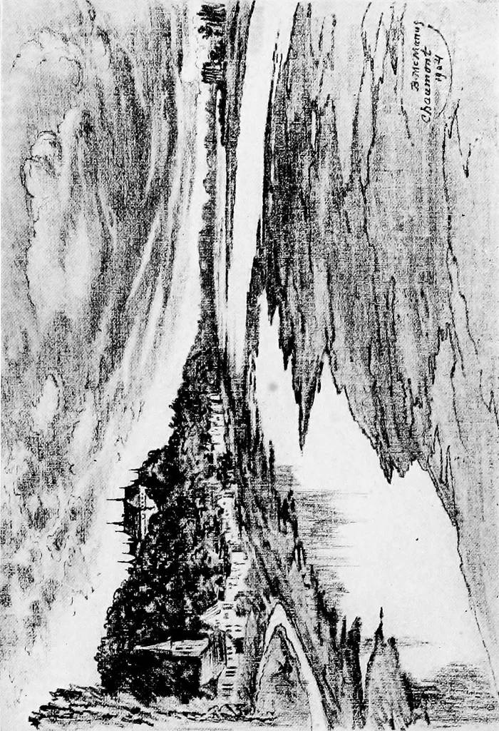 An illustration from Castles and chateaux of old Touraine and the Loire country, 1906, leaf 158