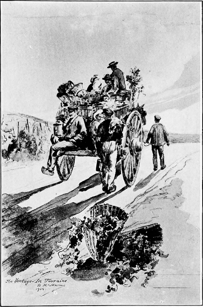 An illustration from Castles and chateaux of old Touraine and the Loire country, 1906, leaf 190