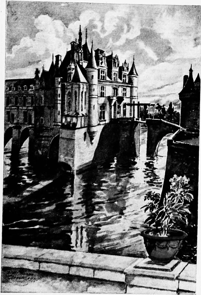 An illustration from Castles and chateaux of old Touraine and the Loire country, 1906, leaf 234