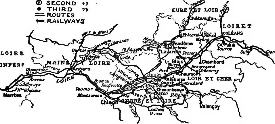 An illustration from Castles and chateaux of old Touraine and the Loire country, 1906, leaf 28