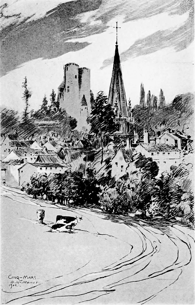 An illustration from Castles and chateaux of old Touraine and the Loire country, 1906, leaf 302